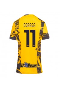 Inter Milan Joaquin Correa #11 Voetbaltruitje 3e tenue Dames 2024-25 Korte Mouw